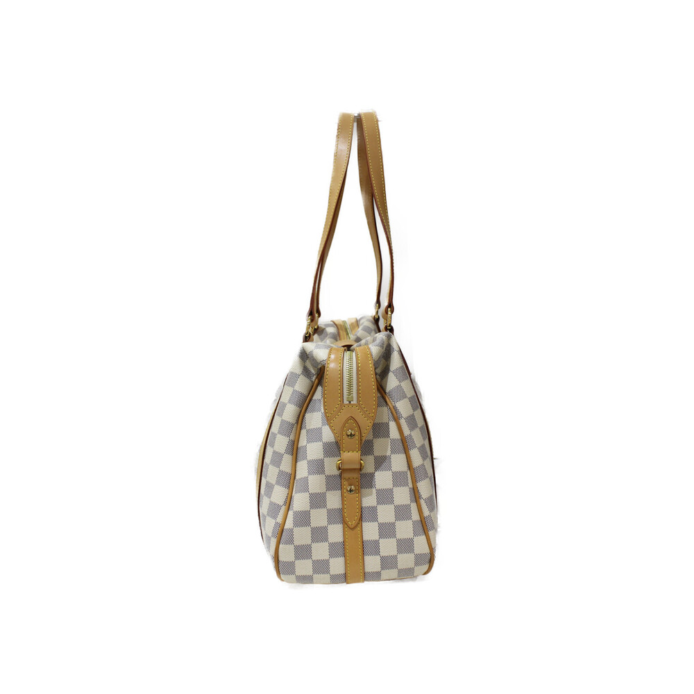 Louis Vuitton White Bag Shoulder Azur Stresa Damier